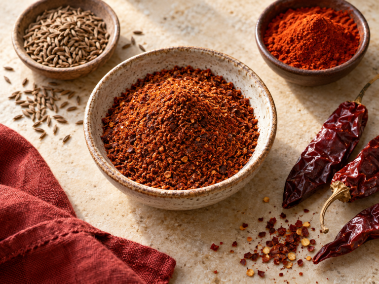 Mezcla de especias ahumadas con chile